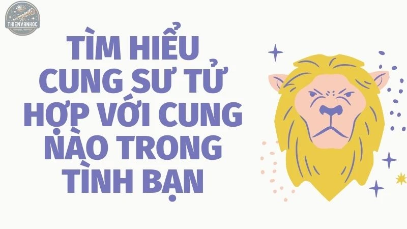 Tìm hiểu cung Sư Tử hợp với cung nào trong tình bạn