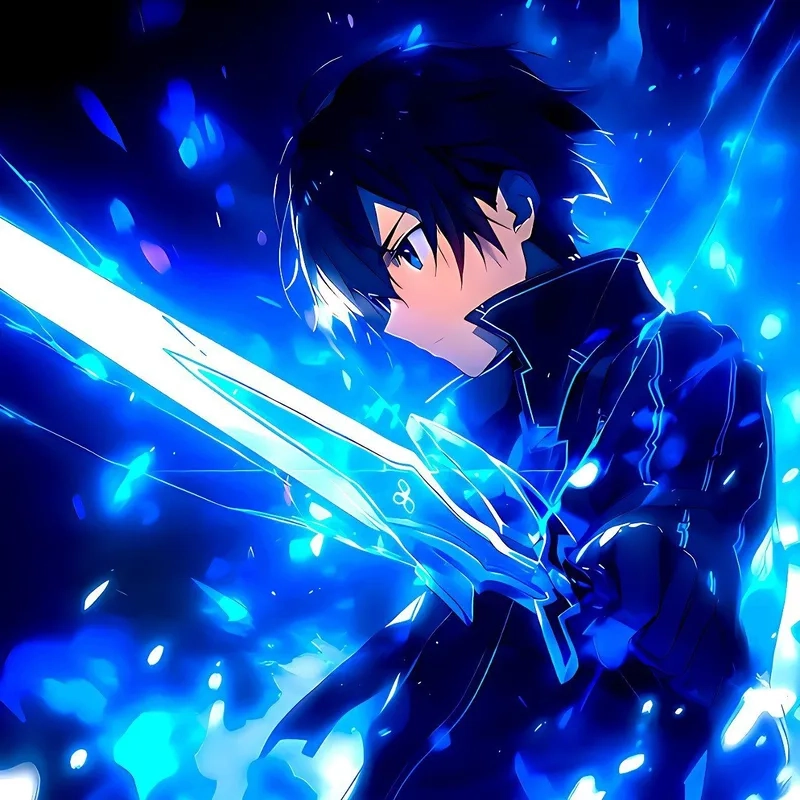 Hiện đại và đầy chất chiến binh với avatar anime kirito