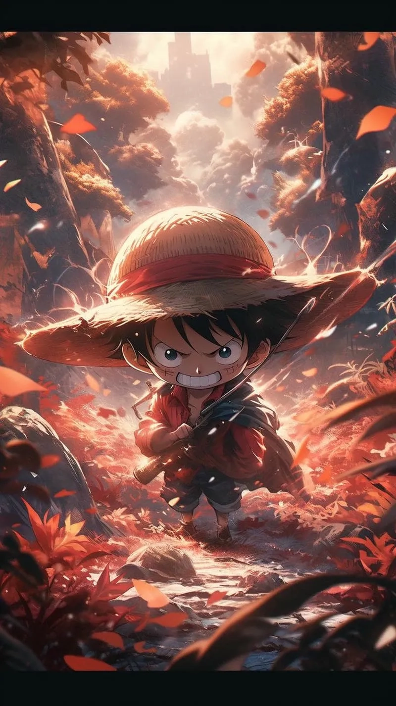 Không thể rời mắt khỏi hình nền đẹp 3d ngầu luffy, quá mãn nhãn