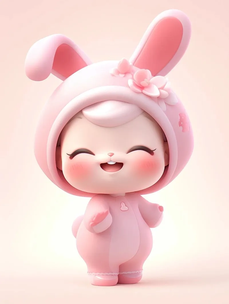 Khám phá hình ảnh con thỏ chibi cute cực dễ thương