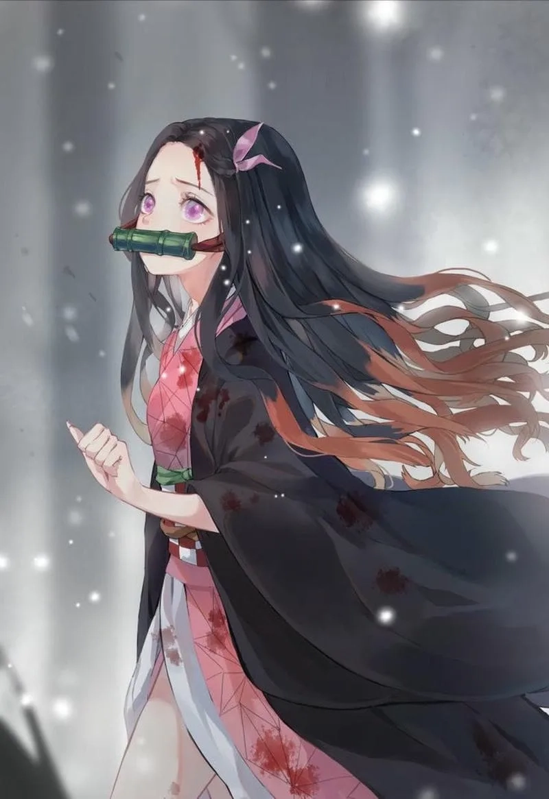 Đắm chìm trong thế giới nezuko cute anime dễ thương