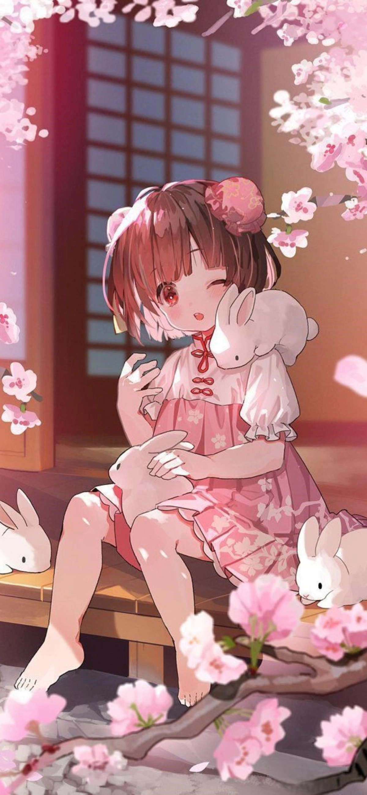 Bộ hình anime chibi nữ cute lung linh, đáng yêu