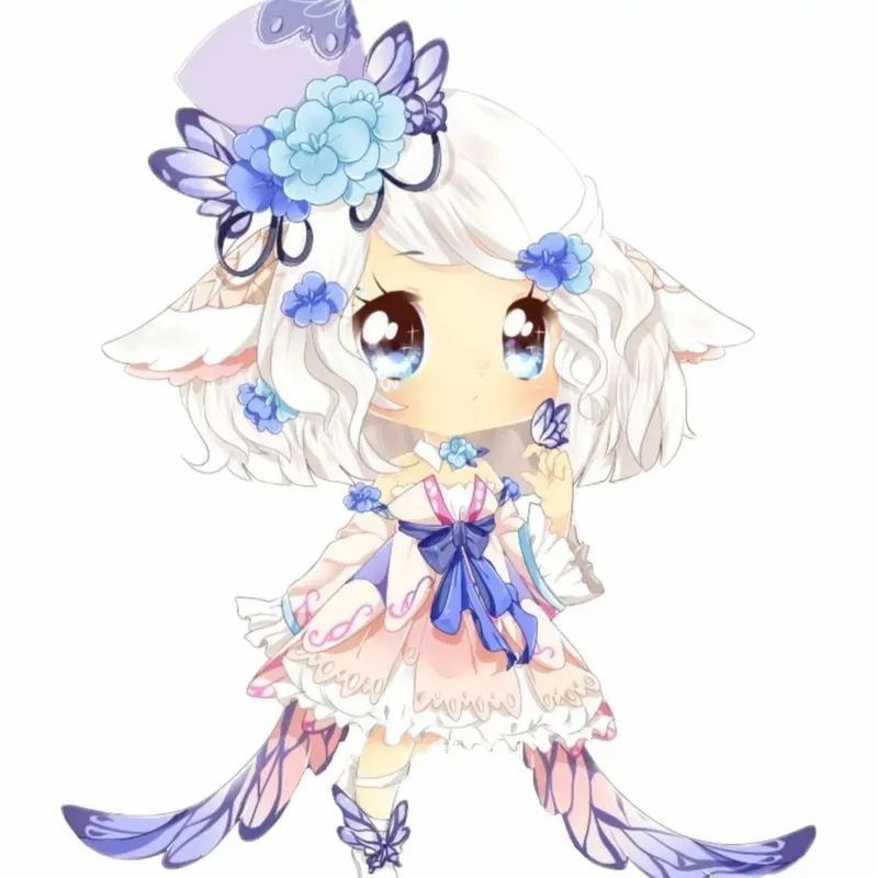 Chiêm ngưỡng anime nữ cute đáng yêu chibi siêu xinh