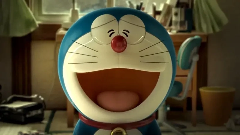 Trầm lắng với doraemon buồn bã đầy cảm xúc