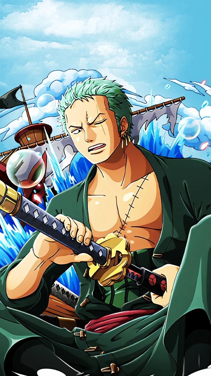 Hóa thân thành kiếm sĩ bất bại qua zoro avatar