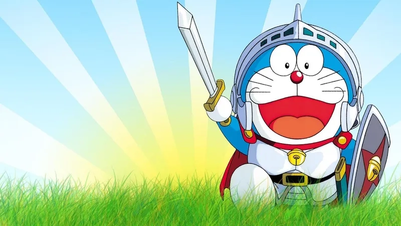  Đam mê phong cách ngầu? Xem ngay ảnh ngầu doraemon