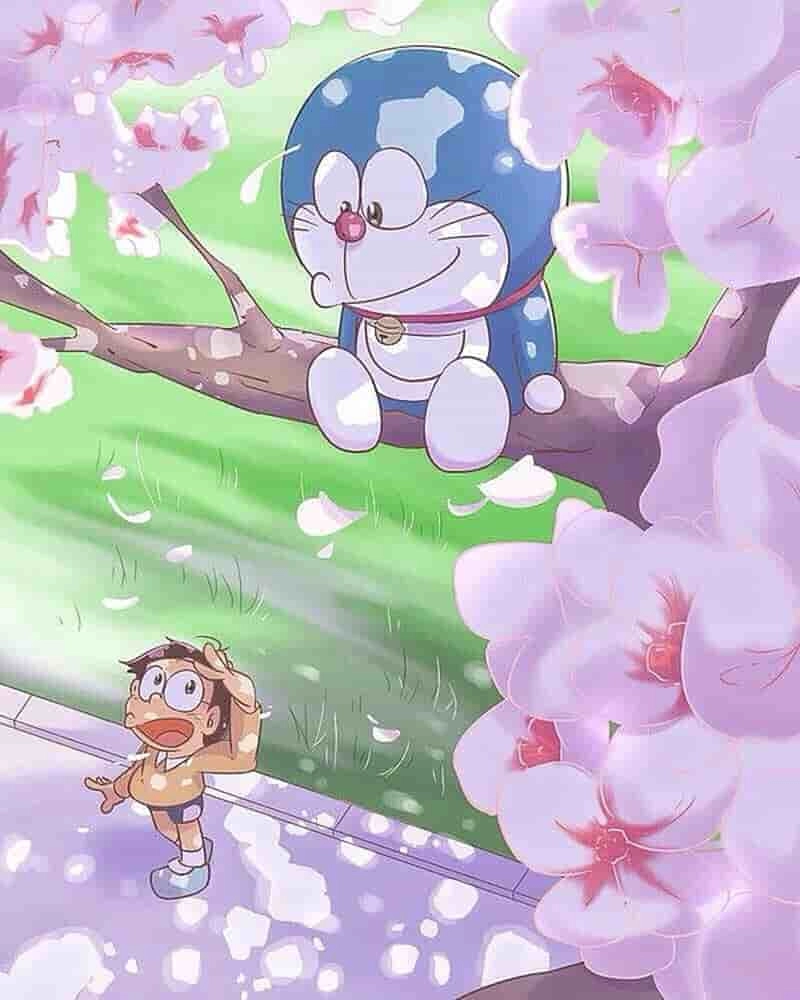 Bộ sưu tập ảnh nền doraemon cực chất cho fan mèo máy