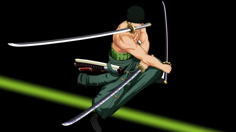 Hoàn hảo cho fan One Piece với hình nền máy tính zoro 4k