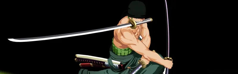 Chất chiến binh thể hiện rõ trong hình nền roronoa zoro