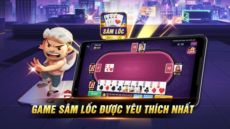  Người chơi đặt cược khéo léo trong đánh bài đổi thưởng Sâm Lốc.