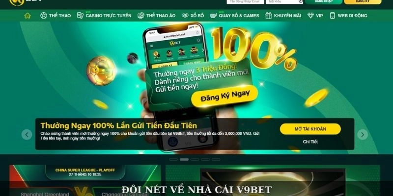 Đôi nét về nhà cái V9bet