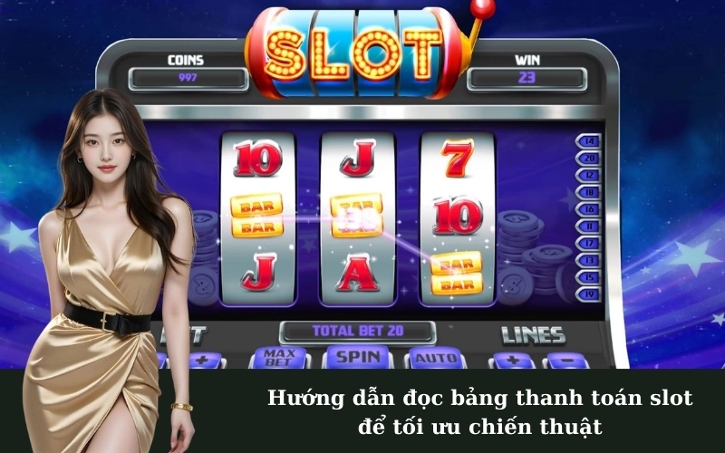 Hướng dẫn đọc bảng thanh toán slot để tối ưu chiến thuật