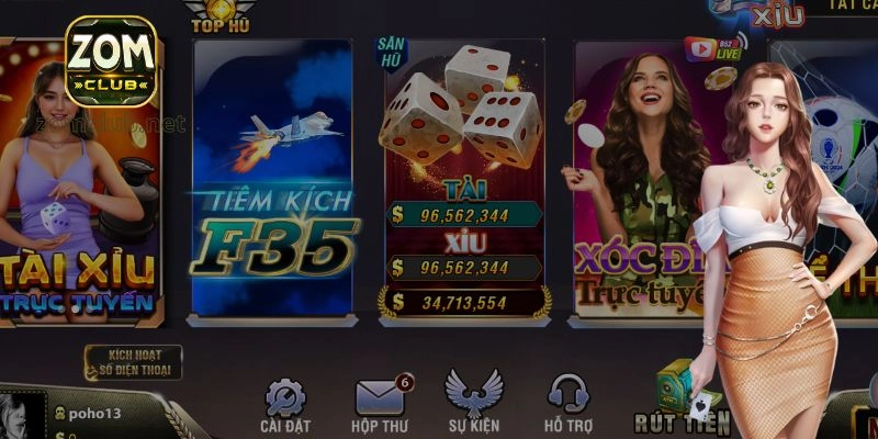 Trải Nghiệm Giao Diện Thông Minh, Hiệu Năng Vượt Trội Tại ZomClub