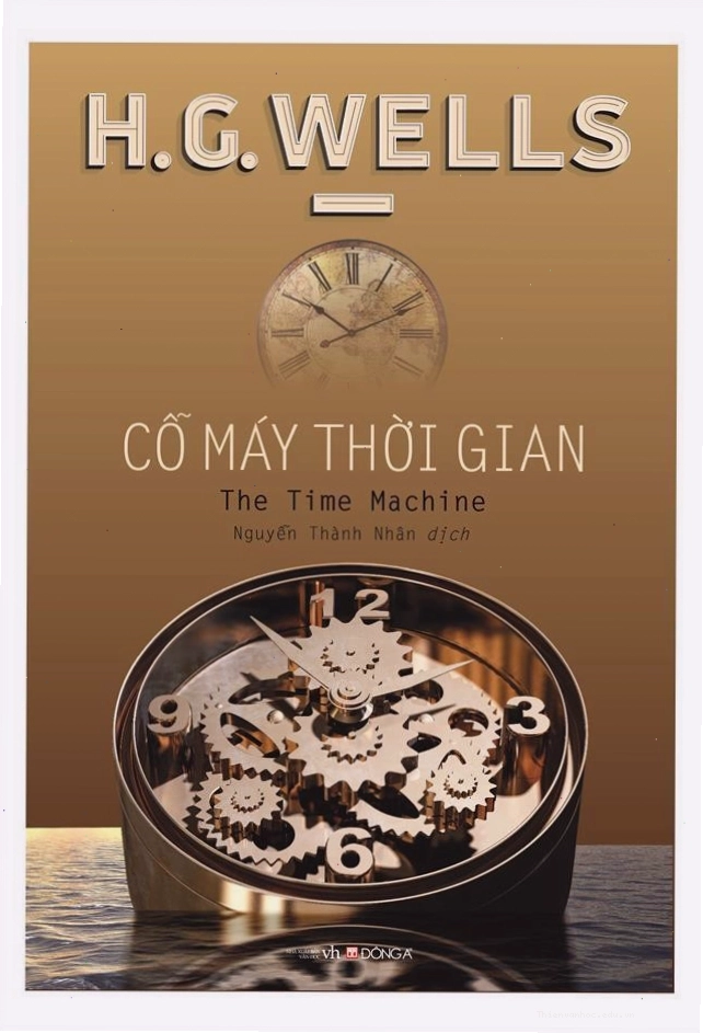 Bìa sách Cỗ máy thời gian của H.G. Wells