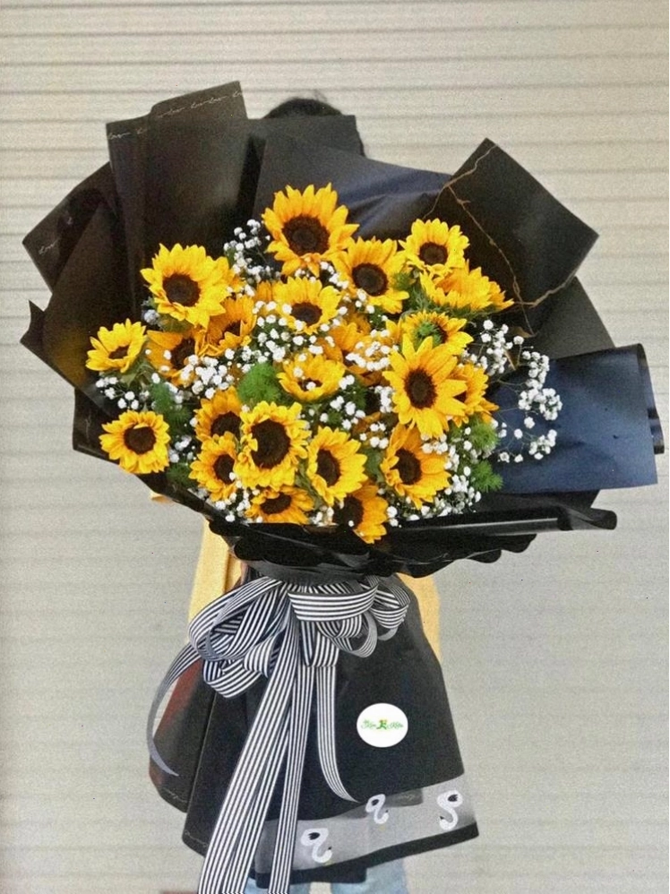Bó hoa hướng dương đẹp tặng người yêu