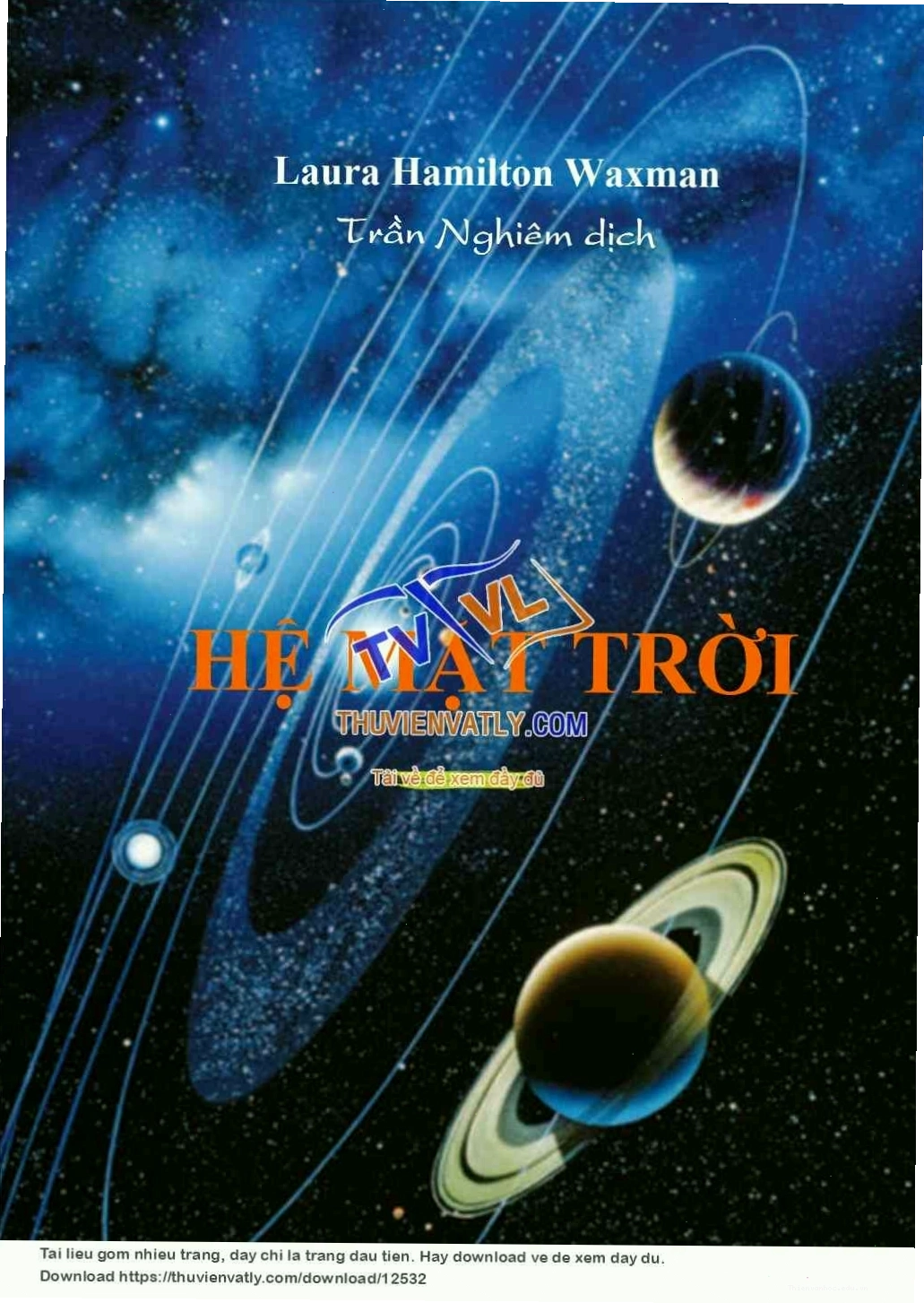 Ebook Hệ Mặt Trời - Minh họa các hành tinh