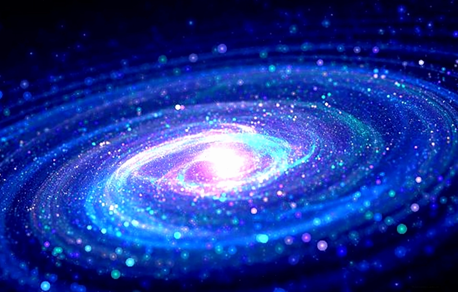 Hình ảnh dải ngân hà Andromeda với cấu trúc xoắn ốc rõ nét