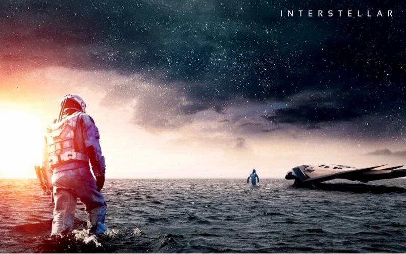 Hình ảnh hố đen trong phim Interstellar
