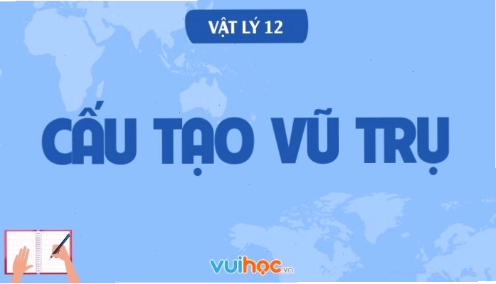 Hình ảnh minh họa cấu trúc vũ trụ dành cho trẻ em