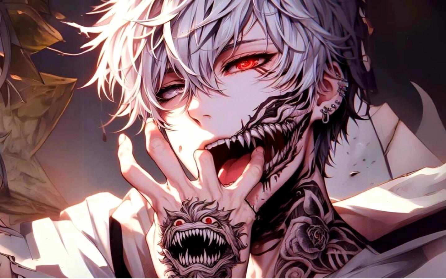 Hình nền nhân vật anime đầy lạnh lùng và cuốn hút