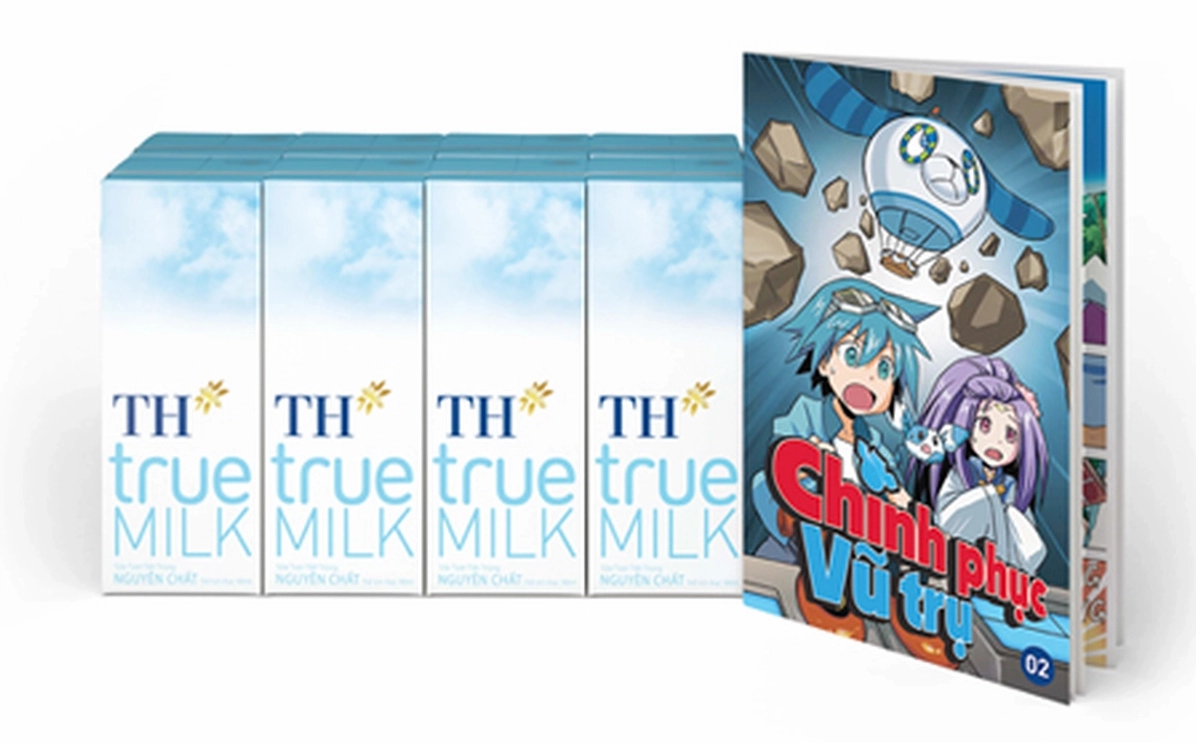 Khám phá thế giới truyện Chinh phục vũ trụ TH True Milk