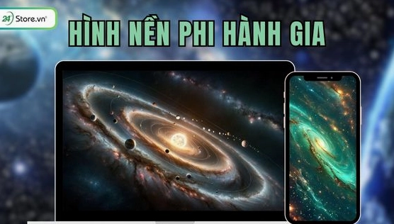 Khám Phá Vũ Trụ: Hình Nền Phi Hành Gia Đầy Sáng Tạo Cho Thiết Bị