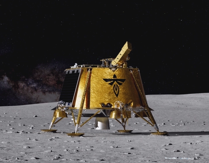 Mô phỏng tàu đổ bộ Mặt Trăng Blue Ghost của Firefly Aerospace