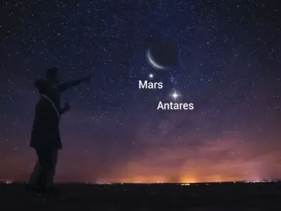 Antares: Đối thủ siêu khổng lồ của sao Hỏa