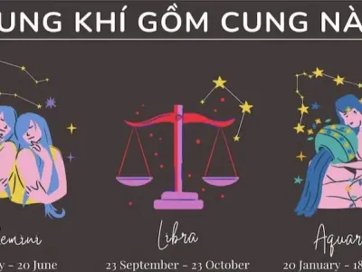 Cung khí gồm cung nào trong 12 cung hoàng đạo?