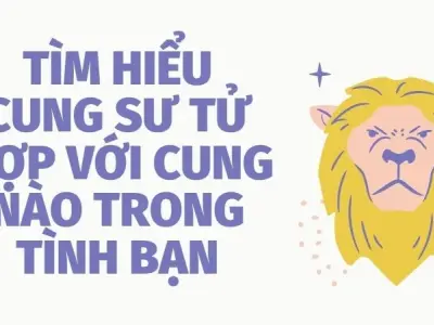 Tìm hiểu cung Sư Tử hợp với cung nào trong tình bạn
