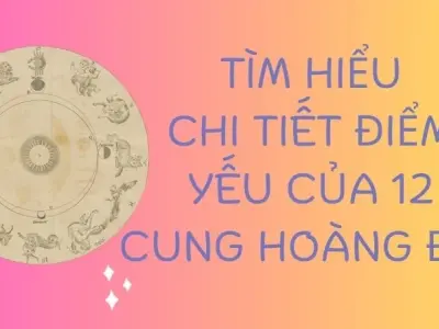 Tìm hiểu chi tiết điểm yếu của 12 cung hoàng đạo
