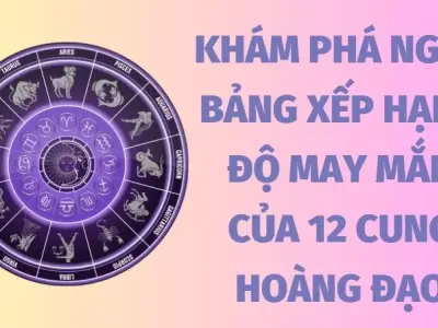 Khám phá ngay bảng xếp hạng độ may mắn của 12 cung hoàng đạo