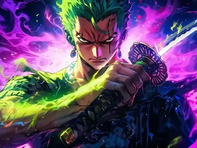 Ảnh nền Zoro One Piece 4K cực chất dành cho máy tính