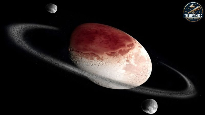 Vệ tinh và vành đai của Haumea